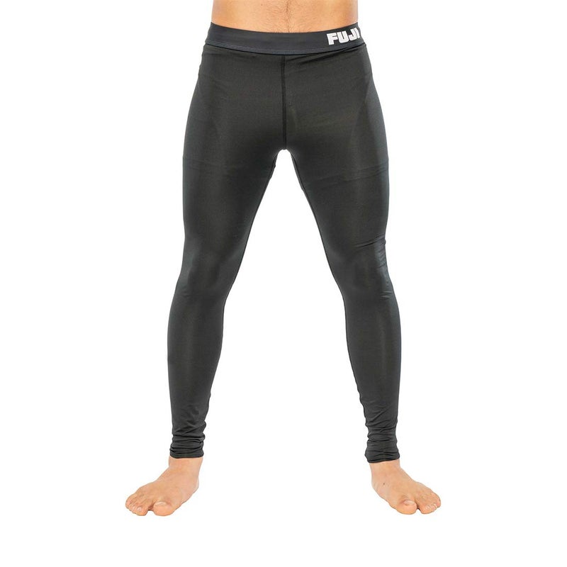 FUJI- Baseline V2 Jiu-Jitsu Spats Compression Pants, Ultra-Lightweight Grappling Spats for Men, Black, X-Large - Image 1